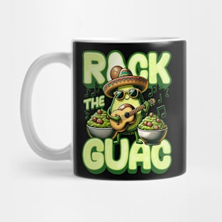 Rock The Guac Funny Cinco De Mayo Mug